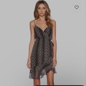 BCBGeneration Flirty and Flouncy Asymettical Ruffle Dress Size Small
